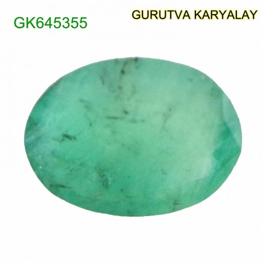 Ratti-3.96 (3.60 CT) Natural Green Emerald